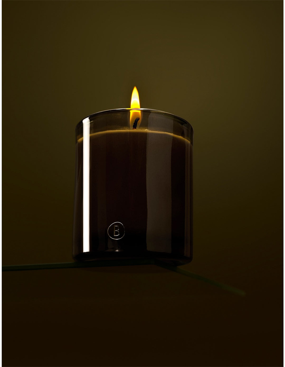 Bondi Breeze 200g Soy Wax Scented Candle Olive Glass