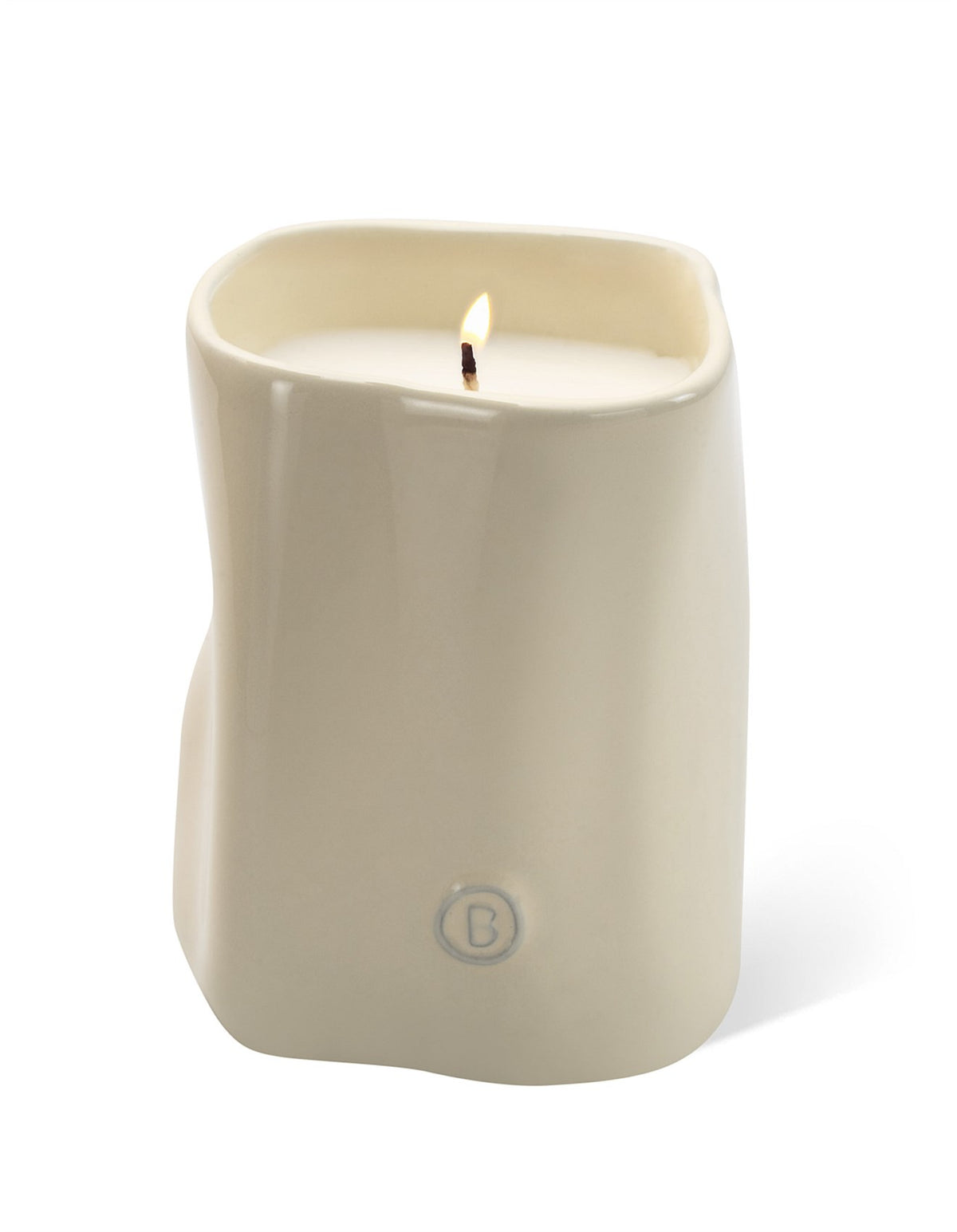 Skinwood 300g Soy Wax Ceramic Candle Ivory