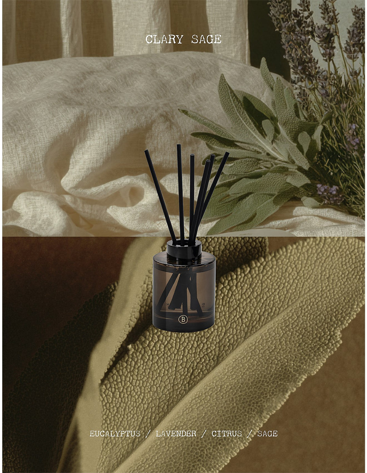 Clary Sage Reed Diffuser 200ml