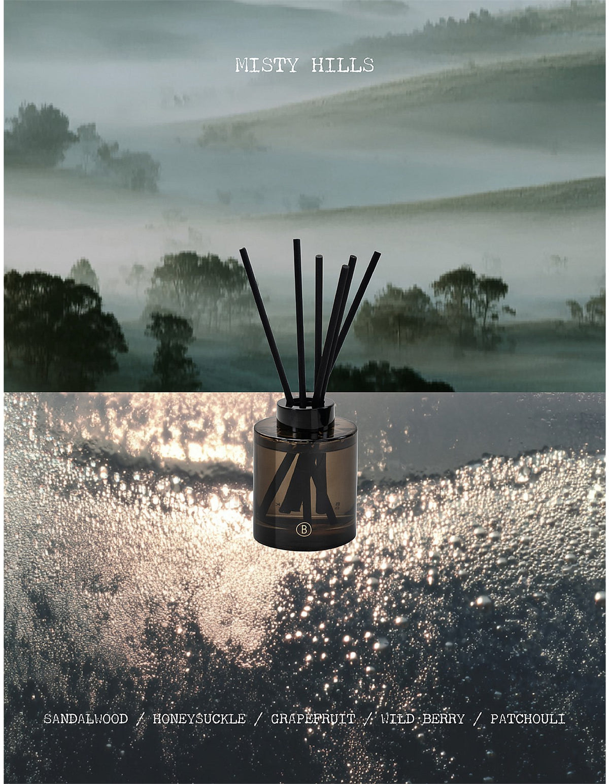Misty Hills Reed Diffuser 200ml