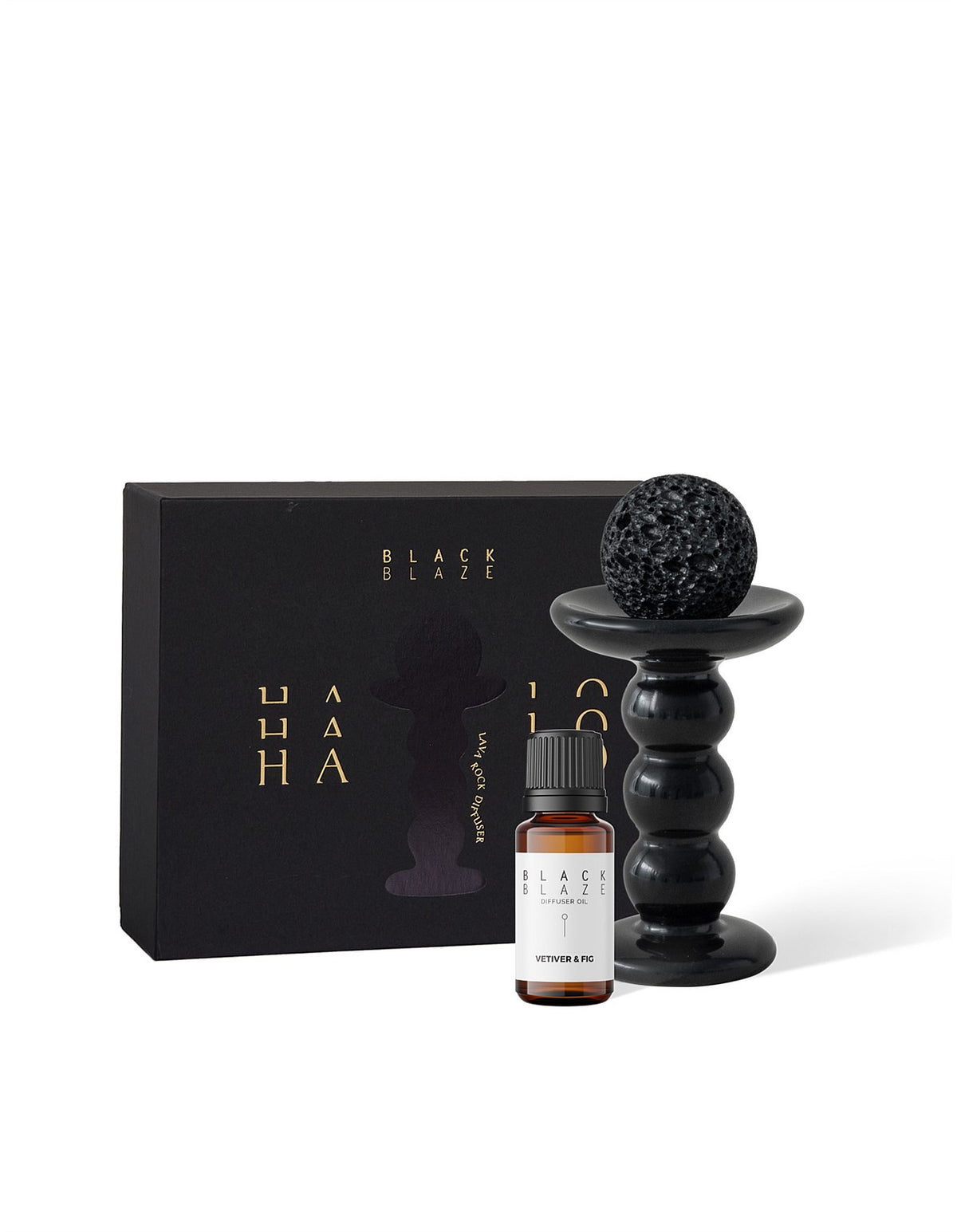 Halo Lava Rock Diffuser Vetiver & Fig 15ml