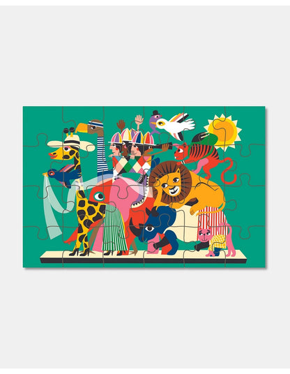 Animal Carnival - 24 piece kids puzzle