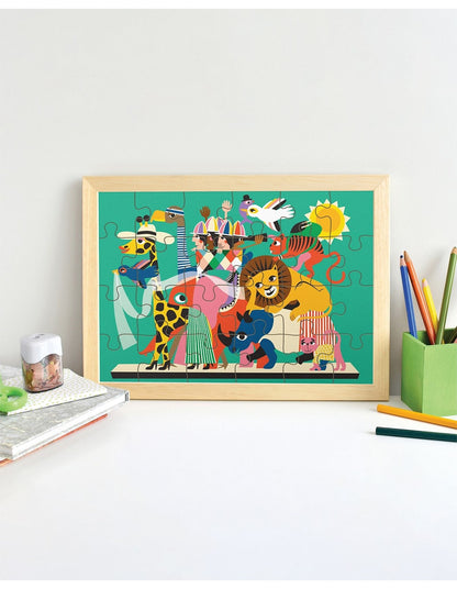 Animal Carnival - 24 piece kids puzzle