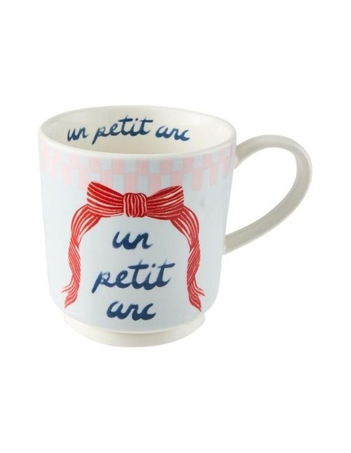 Wonderland Petit Arc Mug 360ml in White