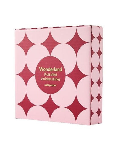 Wonderland SO2 Fruit Dete Trinket Dish  in Red