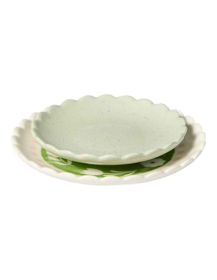 Wonderland Belle Fleur Trinket Dish Set of 2 in Multi