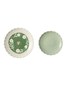 Wonderland Belle Fleur Trinket Dish Set of 2 in Multi