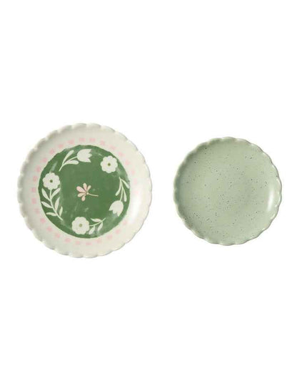 Wonderland Belle Fleur Trinket Dish Set of 2 in Multi