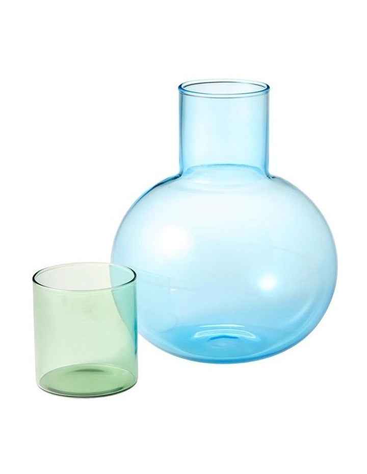 Wonderland Carafe W Glass Set Faded Gum