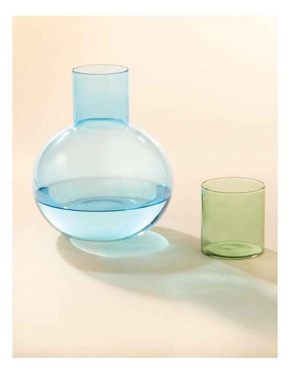 Wonderland Carafe W Glass Set Faded Gum