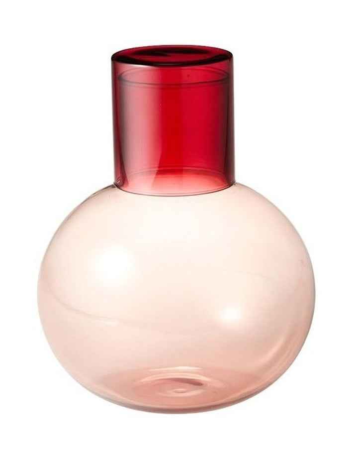 Wonderland Carafe W Glass Set Cherry