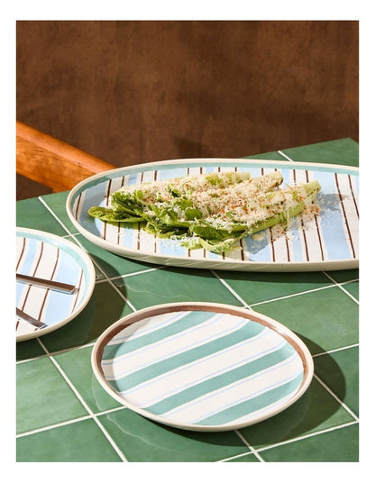 Riviera Platter 47.5x29cm in Multi