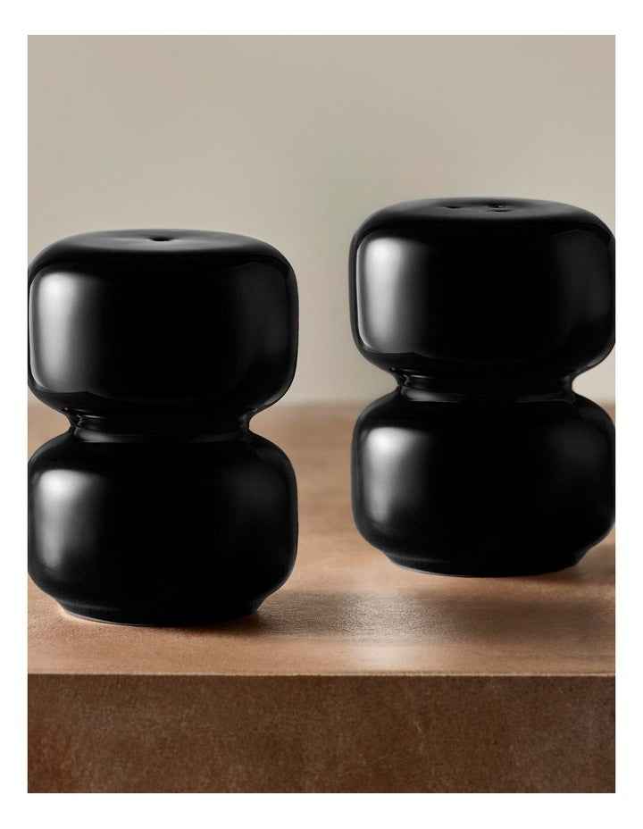 Riley Shaker 8cm SO2Set Of 2 in Black
