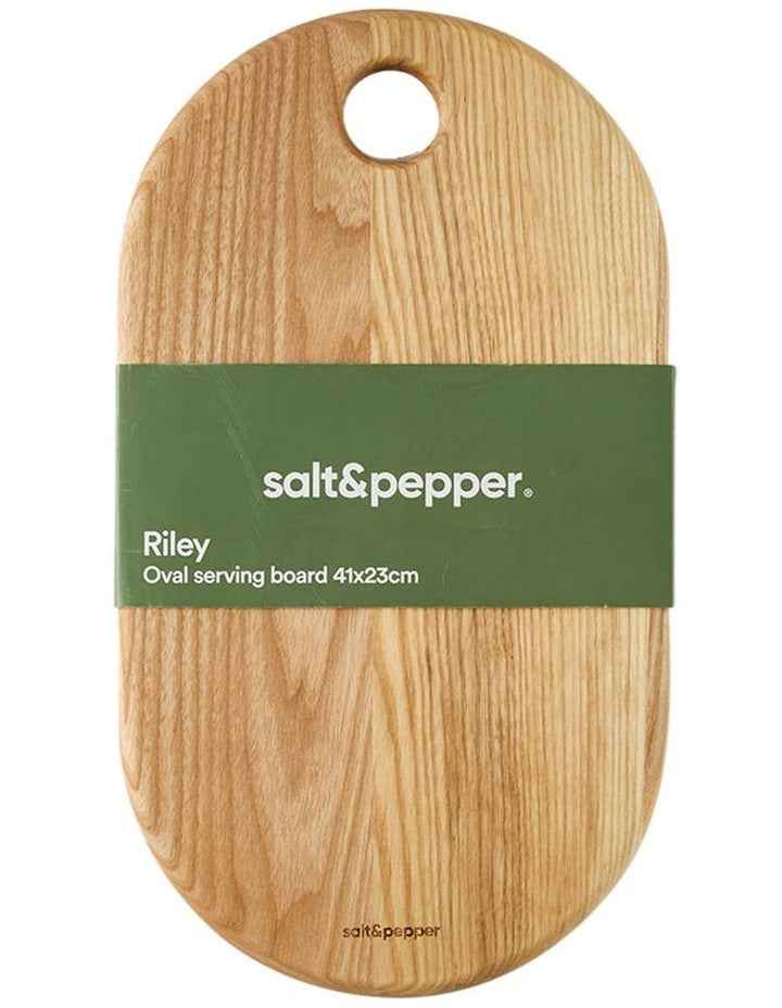 Riley Oval Serving Board 41x23x2cm in Ashwood