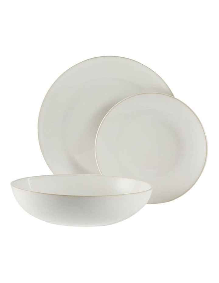 Riley Dinner Set 12 Piece in White