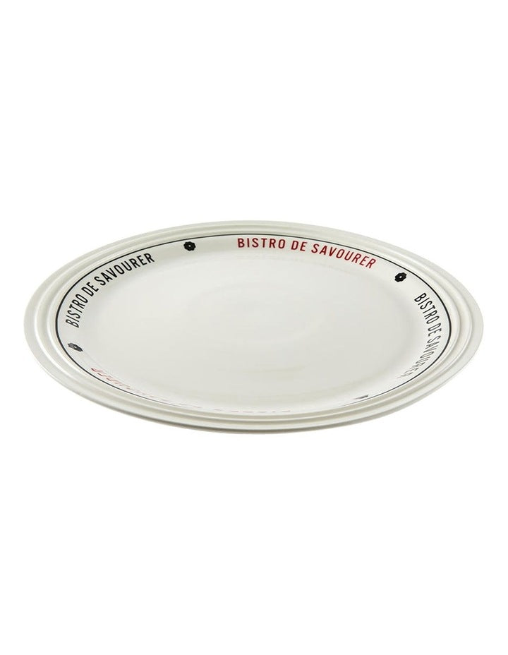 Bistro Round Platter 35cm in White