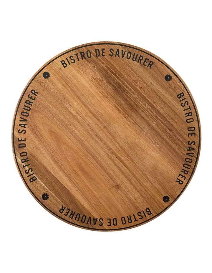 Bistro Round Board 40cm in Brown