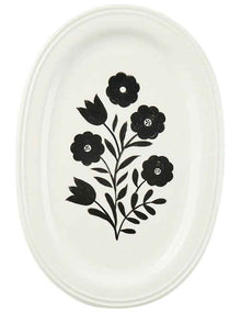 Bistro Oval Platter 32x22cm in White
