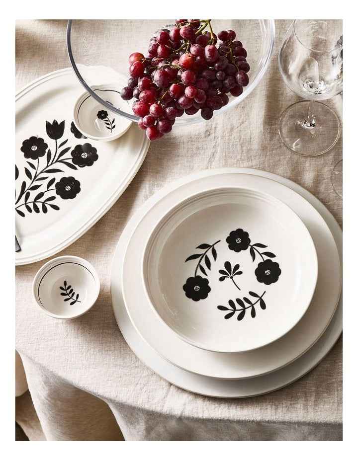 Bistro Oval Platter 32x22cm in White