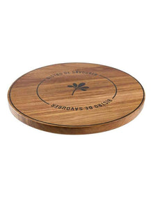 Bistro Lazy Susan 35cm in Brown