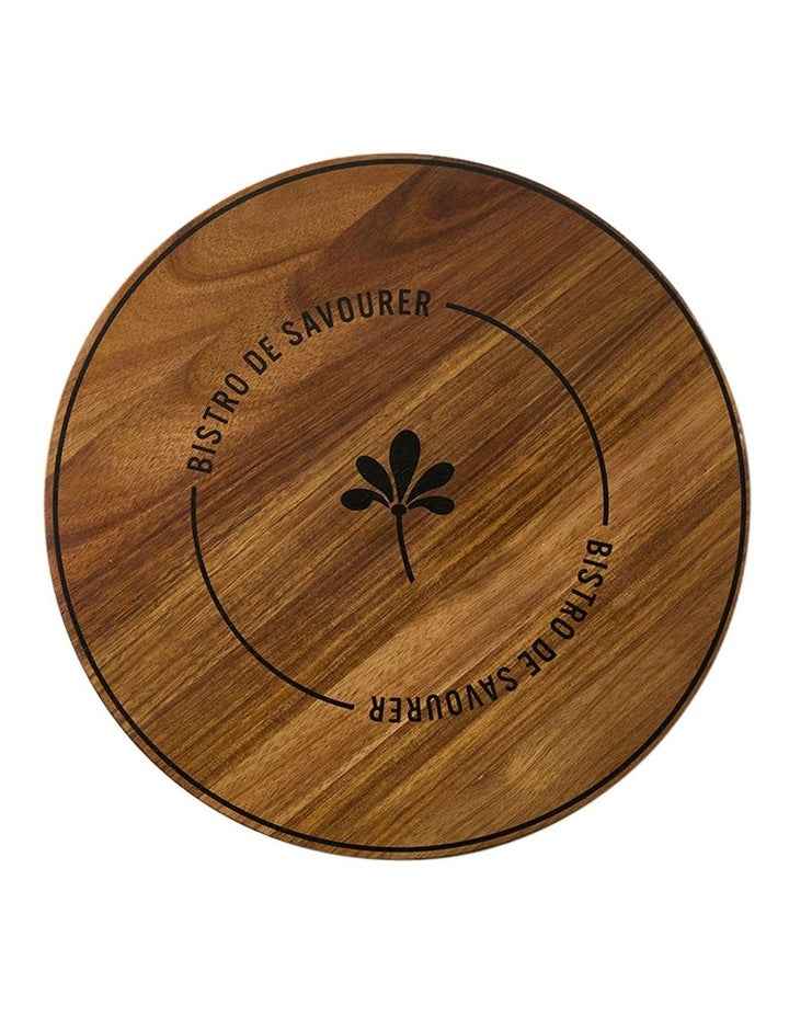 Bistro Lazy Susan 35cm in Brown