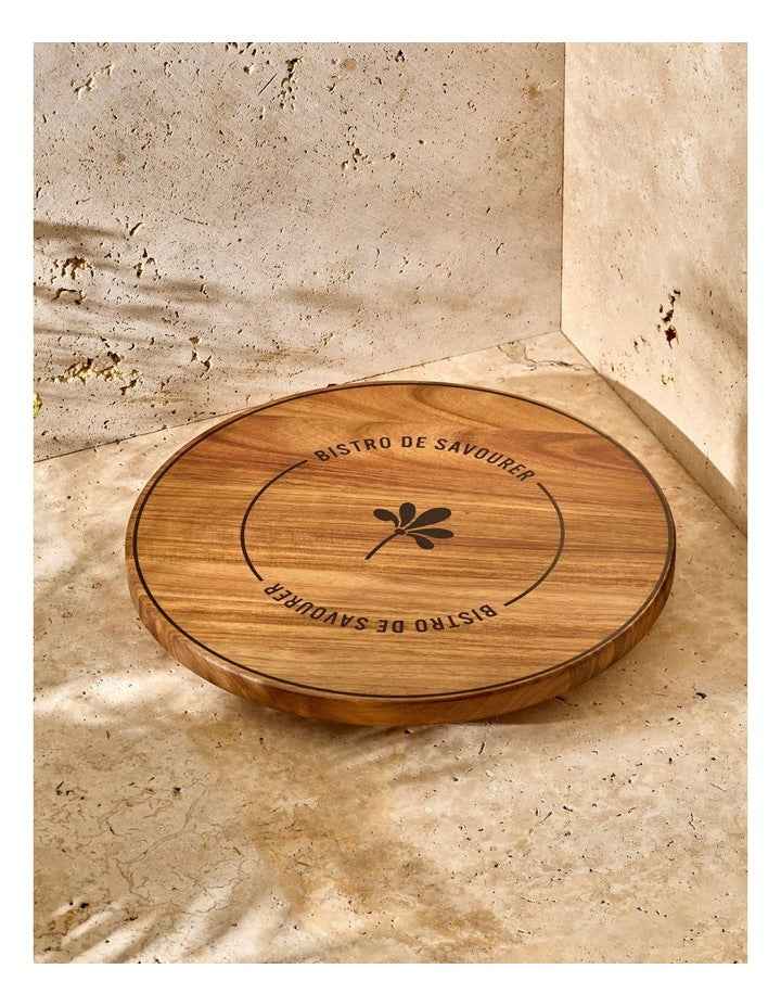 Bistro Lazy Susan 35cm in Brown