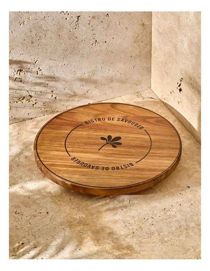 Bistro Lazy Susan 35cm in Brown