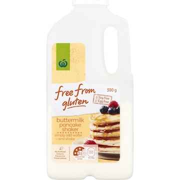 Woolworths Free From Gluten Buttermilk Pancake Shaker 300g