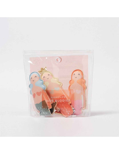 DIVE BUDDIES MELODY THE MERMAID MULTI SET OF 3