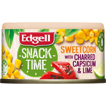 Edgell Snack Time Sweet Corn Salad Topper With Capsicum & Lime 70g