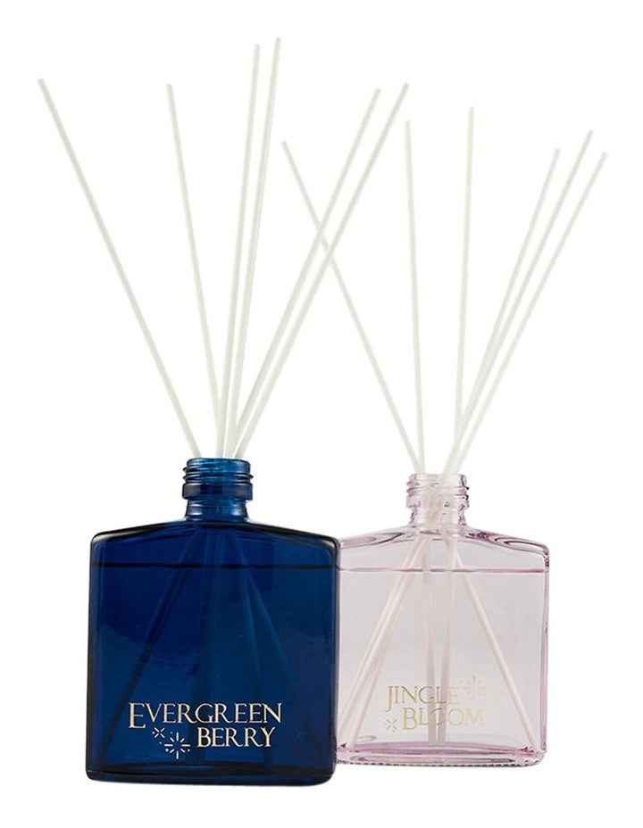 Wonderland Jinglebloom/Evergreen Berry Diffuser 160ml Set Of 2