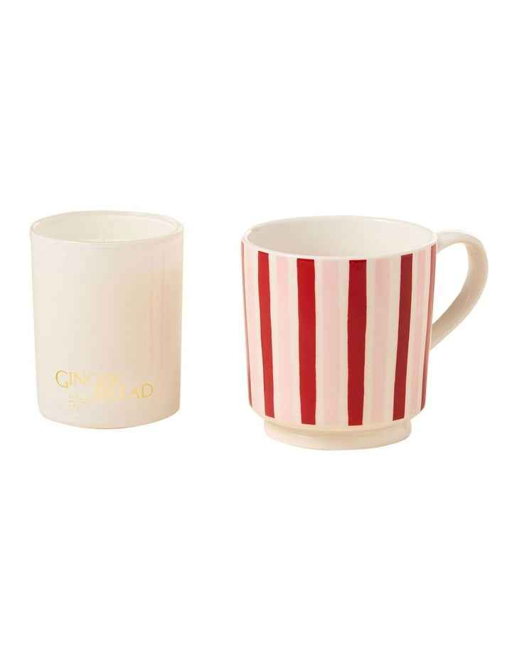 Wonderland Gingerbread Candle W Mug Giftpack