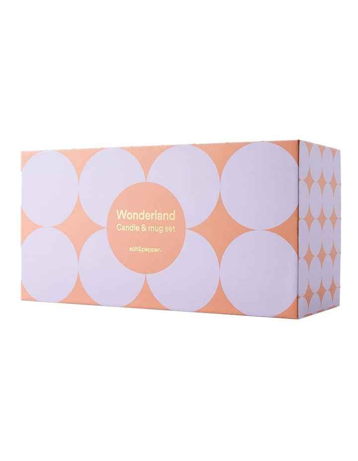 Wonderland Evergreen Candle W Mug Giftpack