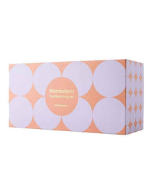 Wonderland Evergreen Candle W Mug Giftpack