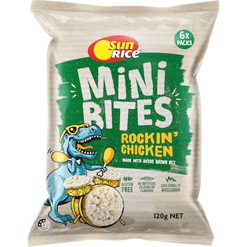 Sunrice Mini Bites Rockin' Chicken 20g x 6 pack
