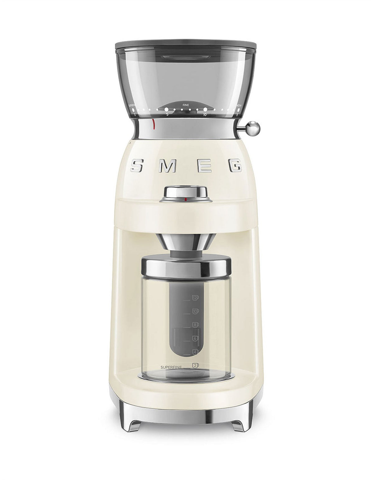 CGF03 50's Style Coffee Grinder Cream