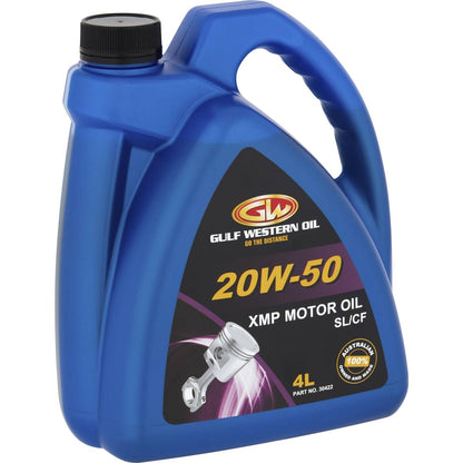 Gulf Western 20w-50 Xmp Motor Oil Sl / Cf 4l