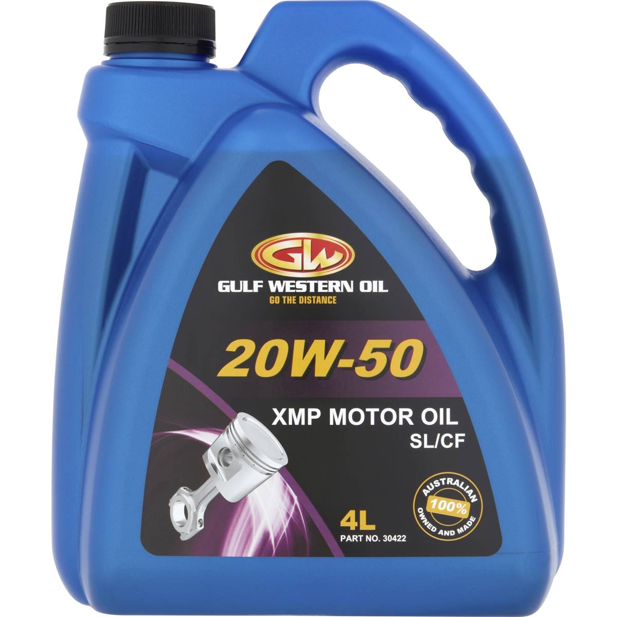 Gulf Western 20w-50 Xmp Motor Oil Sl / Cf 4l