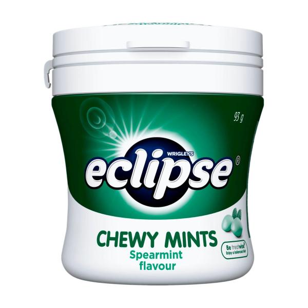 ECLIPSE SPEARMINT CHEWY MINTS BOTTLE 93G