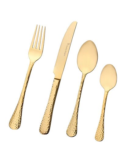 BOLERO GOLD CUTLERY SET 16pc