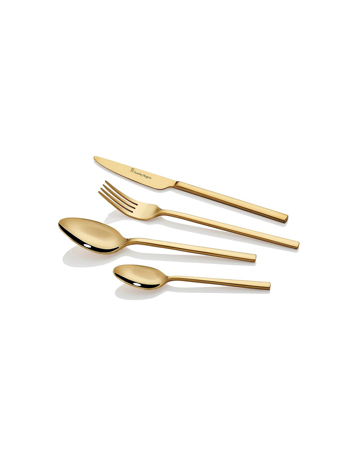 HEREFORD GOLD CUTLERY SET 16pc