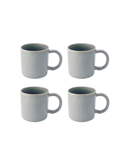 Allery 360ml Set of 4 Stoneware Mugs Riverstone