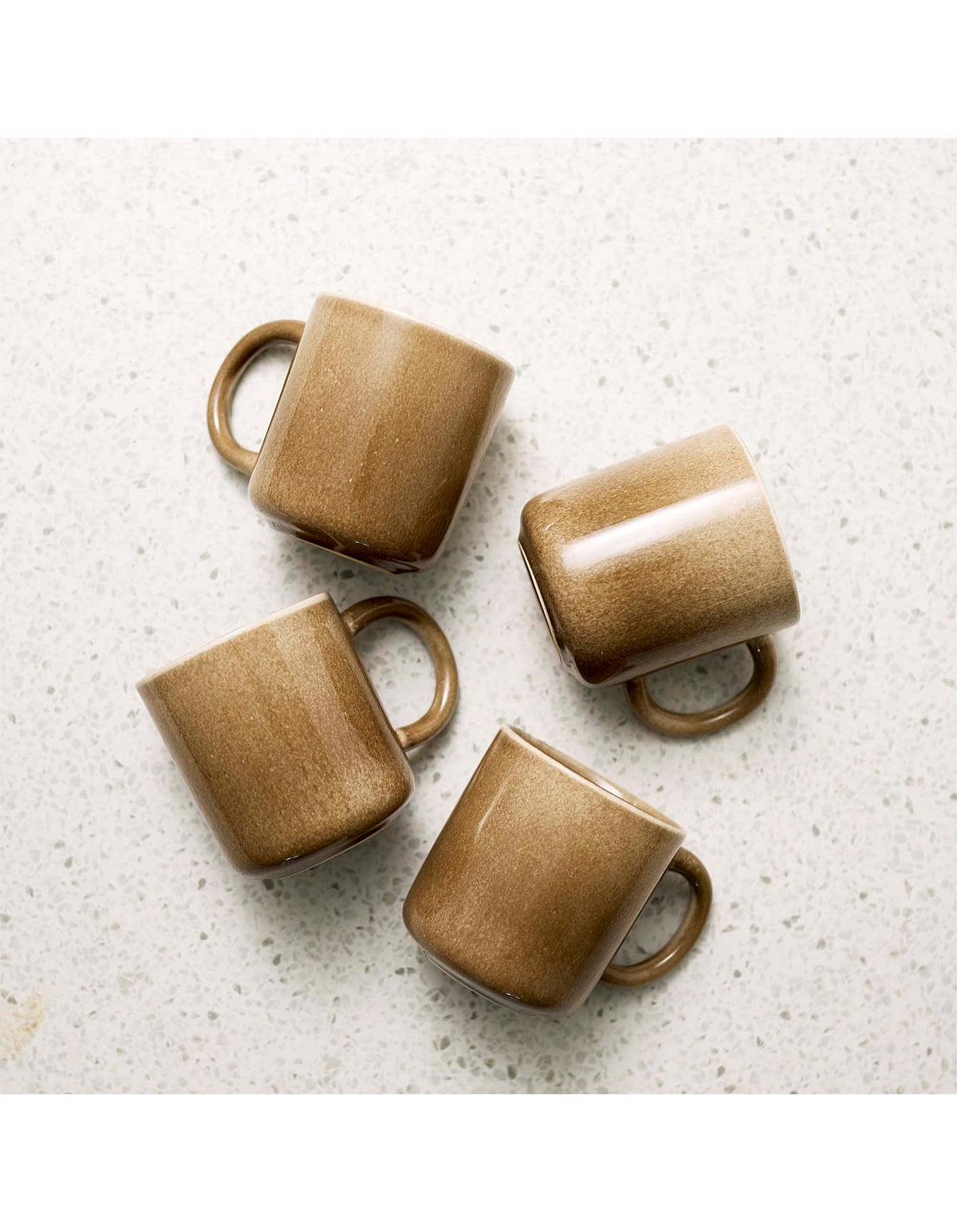 Allery Set of 4 Mugs 360ml Mocha