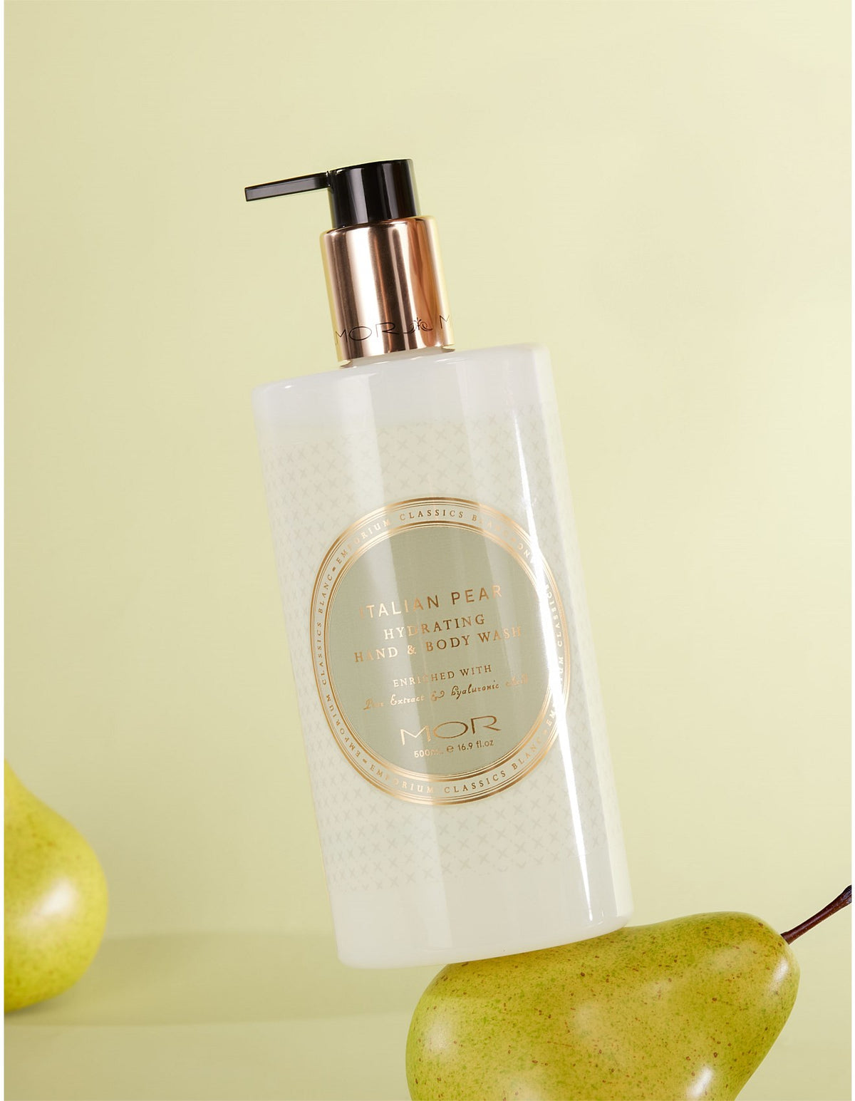 ITALIAN PEAR HYDRATING HAND AND BODY WASH 500mL
