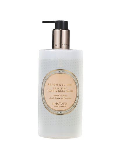 PEACH DELIGHT REPAIRING HAND AND BODY WASH 500mL