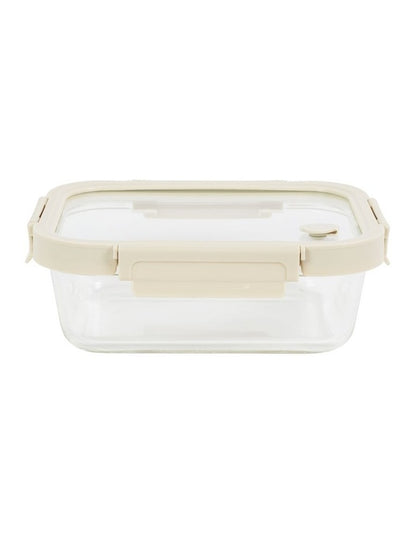 5 Piece Locking Glass Lid Container 1050ml Set of 5