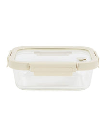 5 Piece Locking Glass Lid Container 1050ml Set of 5