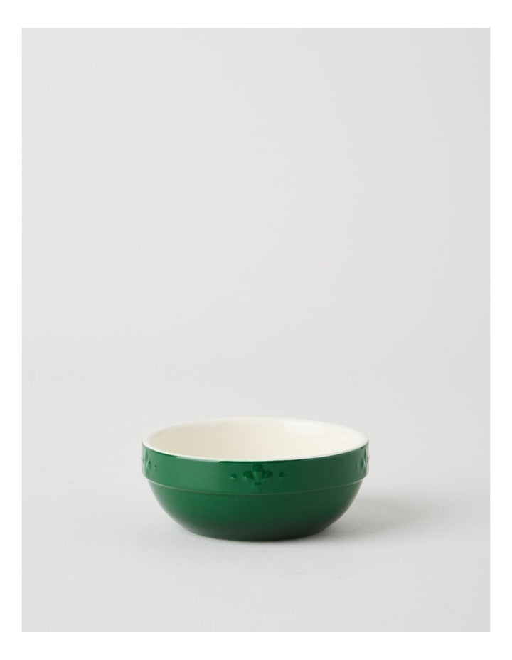 Fleur de Lis Prep Bowl 10cm Green