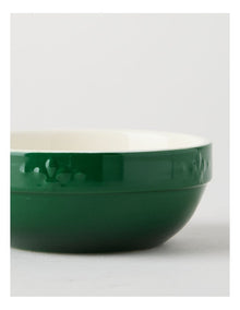 Fleur de Lis Prep Bowl 10cm Green