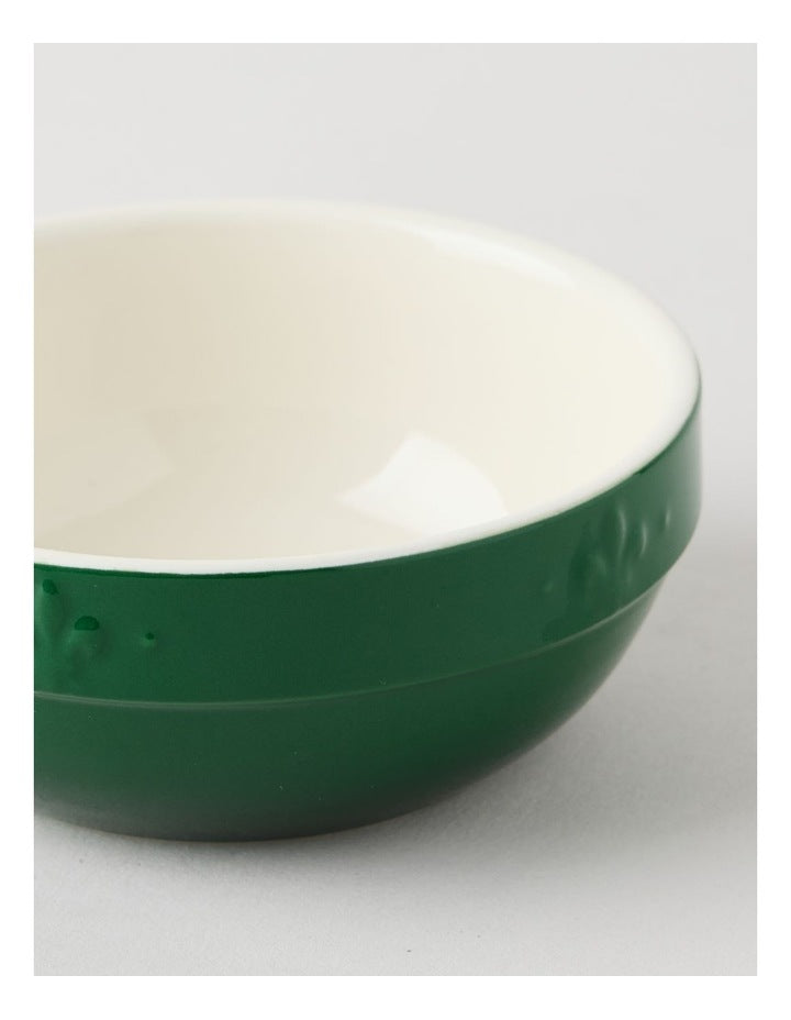Fleur de Lis Prep Bowl 10cm Green
